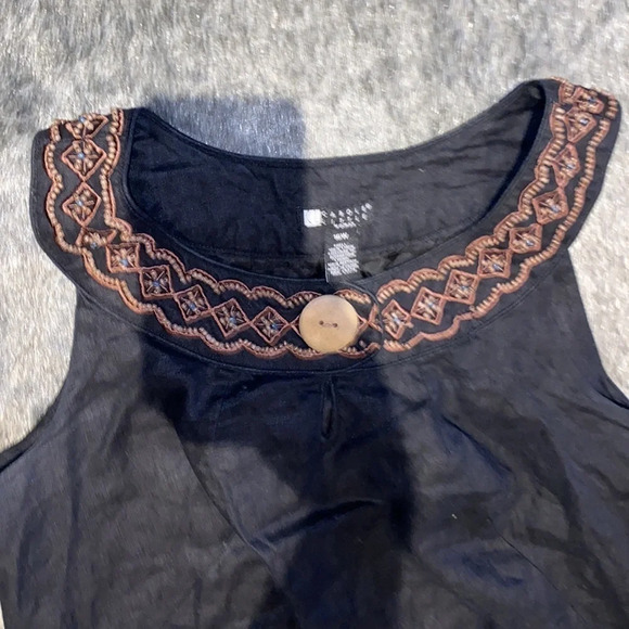 Carole Little Women’s Linen sleeveless dress size 16 - Picture 9 of 15